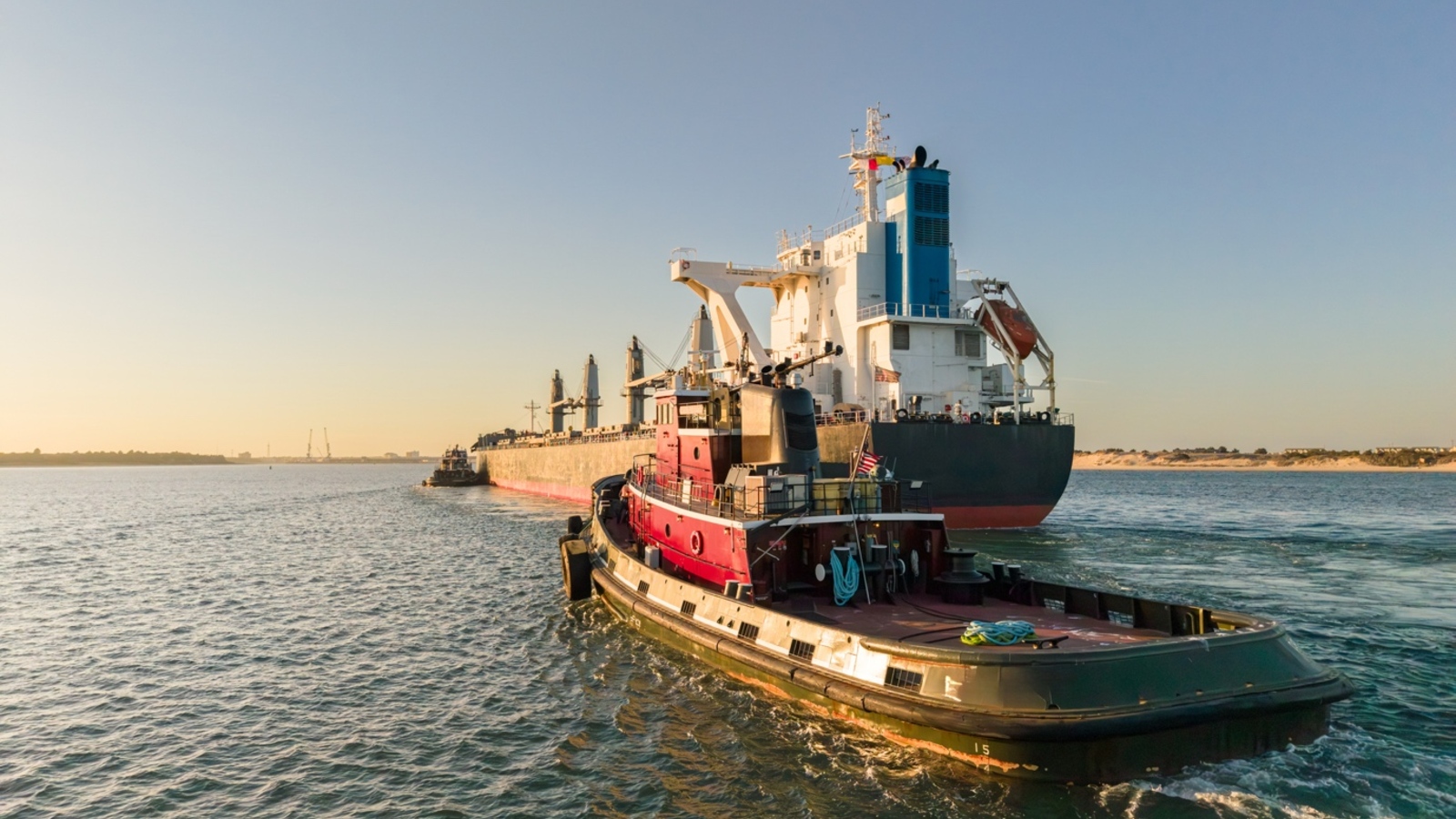 A ship's bridge team working together under pressure in a complex operational environment